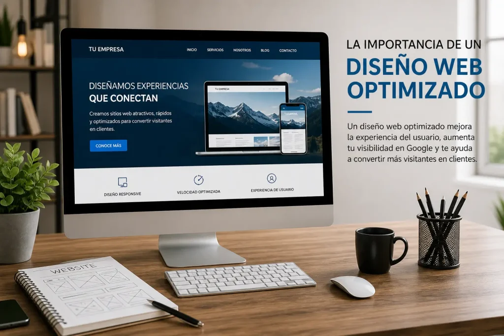La importancia de un diseño web optimizado para tu negocio