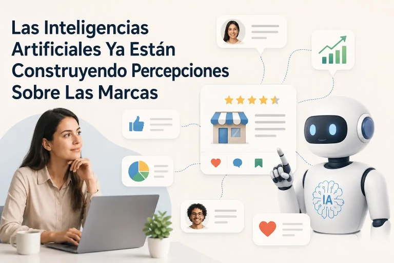 Las Inteligencias Artificiales ya están construyendo percepciones sobre las marcas